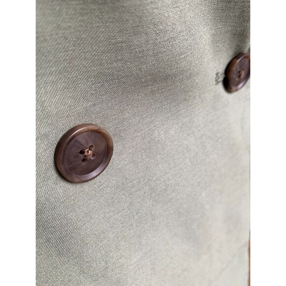 NWT A New Day Women's Double Breasted Blazer Jacket Mid Length Sage Green- Sz L - Picture 4 of 9